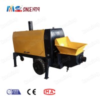 Hot Sale Keming Small Diesel Concrete Pump Truck Mounted Concrete Pump