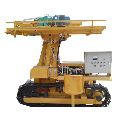 hydraulic water well crawler drilling rig machine