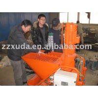 Cement plaster pump