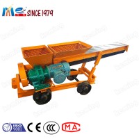 Coal Mine Cement Sand Mortar Concrete Screw Feeder for Shotcrete Machine