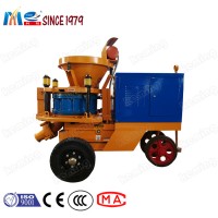 China Manufacturer Shotcrete Machine Dry Portable Shotcrete Gunite Machine