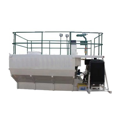 Lawn greening slope protection hydroseeder machine