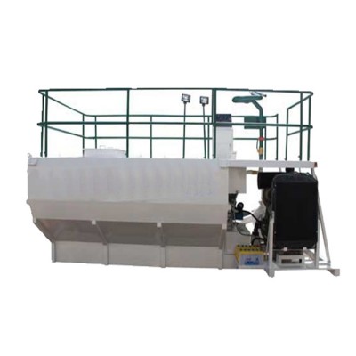 Slope hydroseeding machine